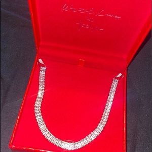 Jaclyn Roxanne the romance choker rhodium